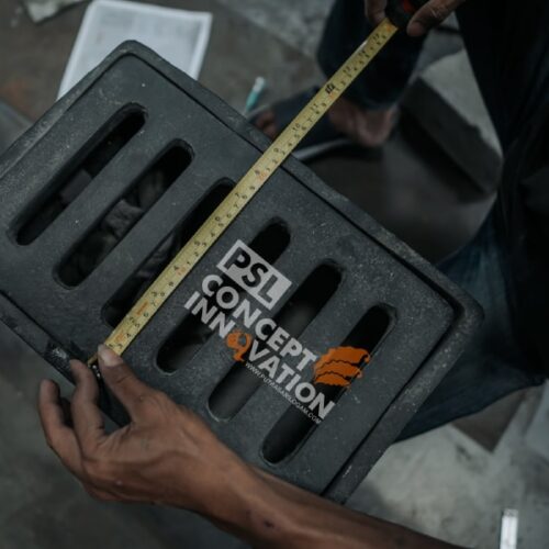 jual deck drain toll besi cor