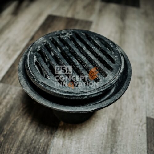 pusat floor drain besi cor