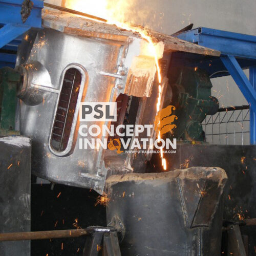 pengecoran logam induksi