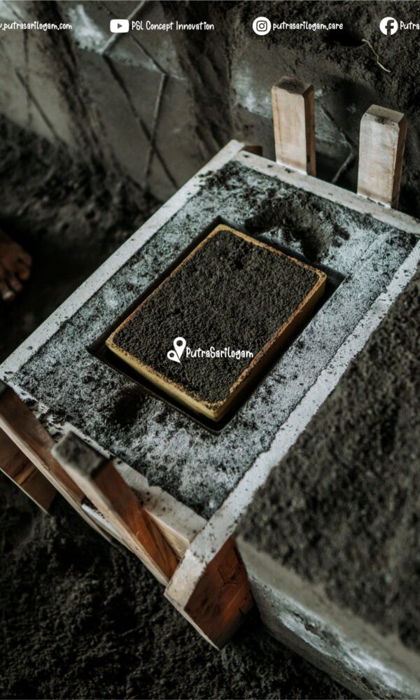 proses pembuatan deck drain