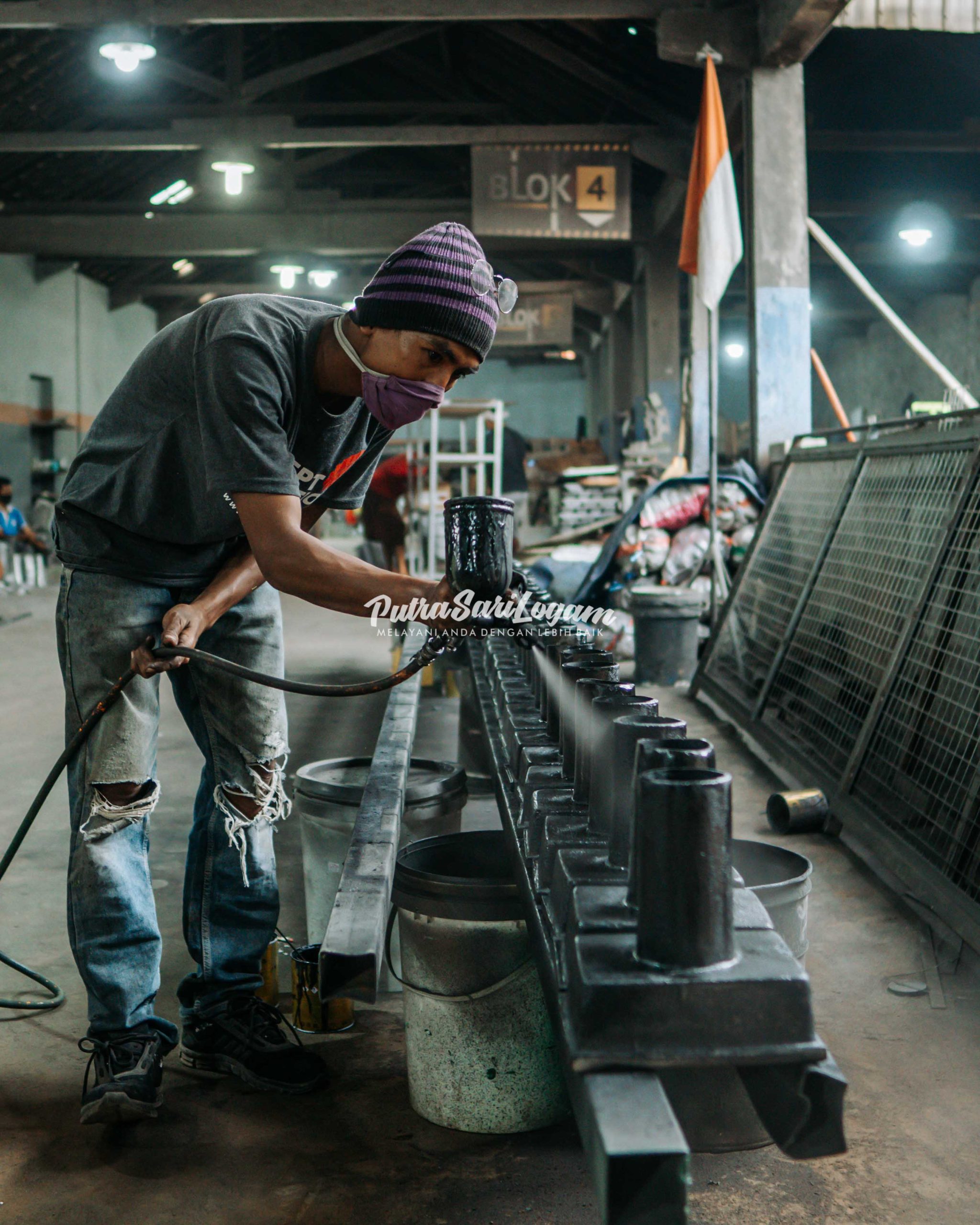 finishing grinding dan paiting