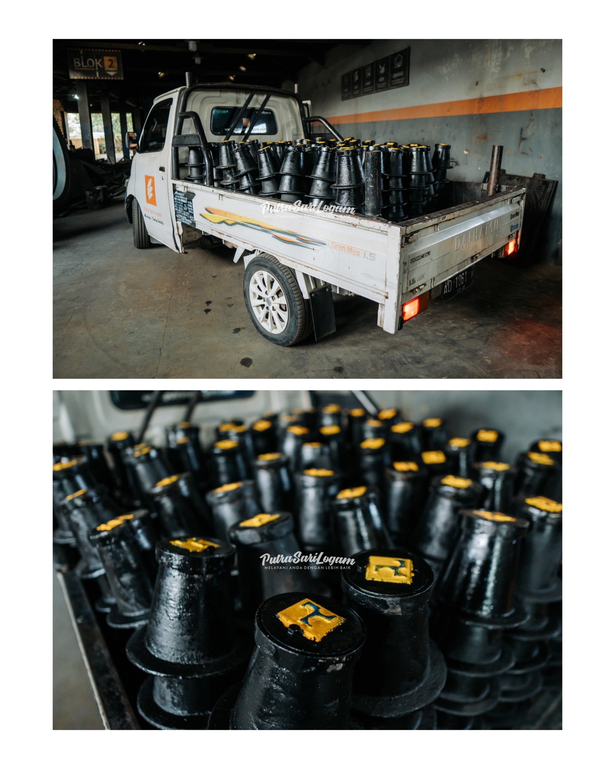 Straatpot penutup katup pipa